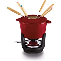 Beka Arome-Fondue (Hierro Fundido- esmaltado- 15 cm- para 4 a 6 Personas)- Color Rojo- 15.5 cm